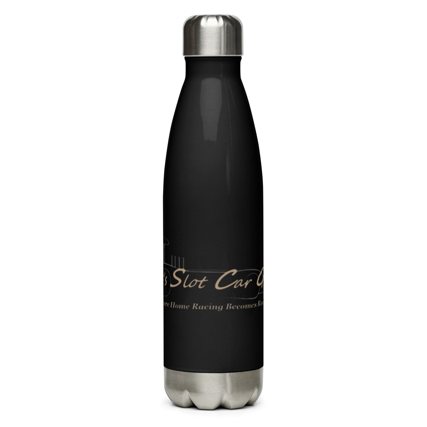 “ Boone’s Slot Car Garage“ Stainless steel water bottle