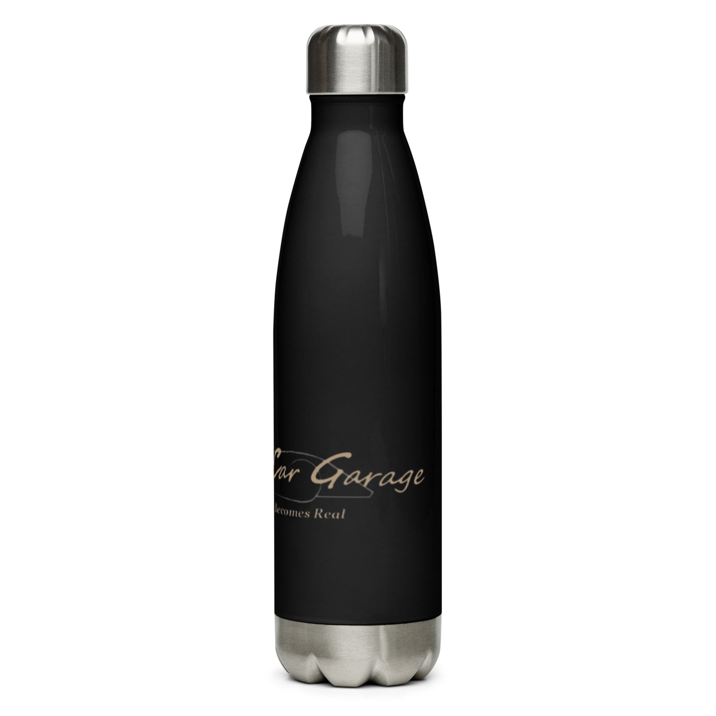 “ Boone’s Slot Car Garage“ Stainless steel water bottle