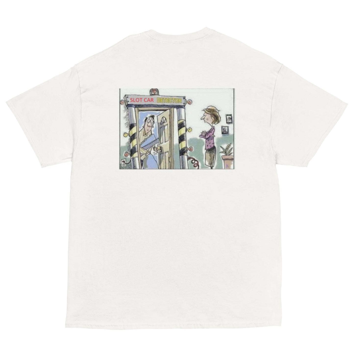 “ Busted “ tee white & black